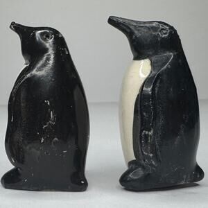 Vintage Penguin Salt & Pepper Shakers, Japan, Ceramic, Collector